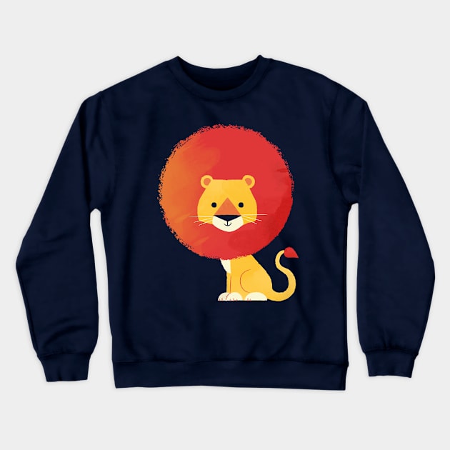 Lion Crewneck Sweatshirt by jayf23